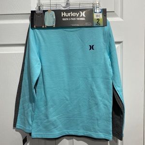 Boy’s thermal long sleeve tops 2 pack